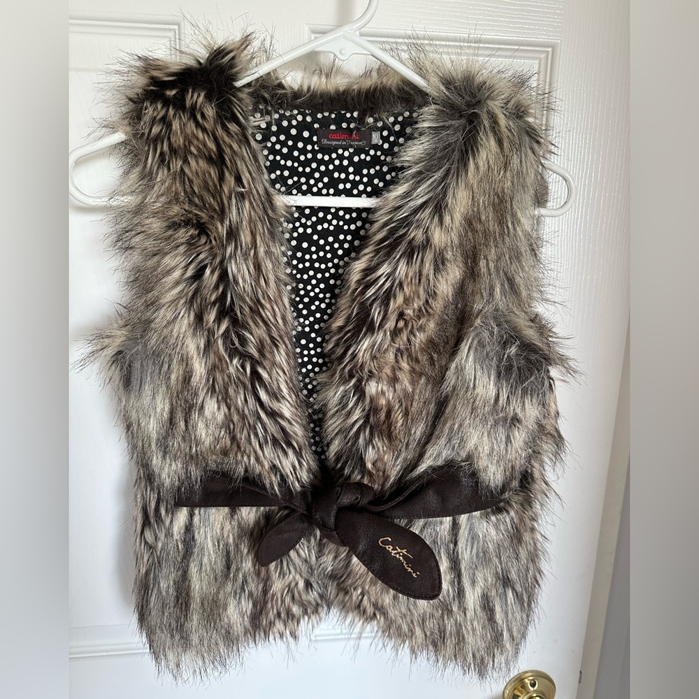 Fuzzy vest
